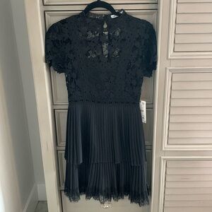 Zara Black Lace Dress
